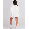 image:imageANRABESS Womens Oversized Sweatshirts Crew Neck Long Sleeve Shirts Casual Loose Slit 2026 Fall Outfits Y2K Teen Girls ClothesWhite