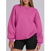 image:imageANRABESS Womens Oversized Sweatshirts Hoodies Crewneck Fleece Pullover Sweaters 2026 Fall Outfits Teen Girls Winter ClothesHotpink