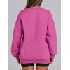 image:imageANRABESS Womens Oversized Sweatshirts Hoodies Crewneck Fleece Pullover Sweaters 2026 Fall Outfits Teen Girls Winter ClothesHotpink