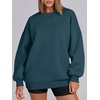 image:imageANRABESS Womens Oversized Sweatshirts Hoodies Crewneck Fleece Pullover Sweaters 2026 Fall Outfits Teen Girls Winter ClothesNavy