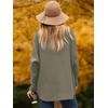 image:imageANRABESS Womens Oversized Turtleneck Batwing Long Sleeve Casual Cozy Baggy Knit Pullover Tunic Sweater 2026 Fall OutfitsGray Coffee