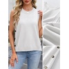 image:imageANRABESS Womens Sweater Vest Summer Sleeveless Crewneck Ribbed Knit Side Button Loose Pullover Tank Tops 2026 Fall OutfitsWhite