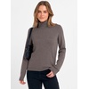 image:imageANRABESS Womens Turtleneck Long Sleeve Sweater Tops Casual Soft Knit Fit Lightweight Basic Pullover 2026 Fall Work OutfitsDark Taupe