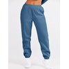 image:imageANRABESS Womens Two Piece Outfits Sweatsuit Lounge Set Long Sleeve Crewneck Sweatshirt Jogger Pants Tracksuit 2026 Fall SetsBlue