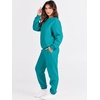 image:imageANRABESS Womens Two Piece Outfits Sweatsuit Lounge Set Long Sleeve Crewneck Sweatshirt Jogger Pants Tracksuit 2026 Fall SetsLake