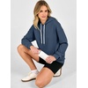 image:imageANRABESS Womens Waffle Knit Hoodie Loose Fit Sweatshirts  Soft Comfy Lightweight Drawstring Pullover Tops with Pocket Travel amp Casual Wear Cute Trendy Clothes Fall Winter OutfitsNavy Blue