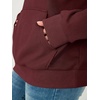 image:imageANRABESS Womens Waffle Oversized Hoodie with Pockets  Cozy Lightweight Hooded Sweatshirts Raglan Sleeve with Pocket Loose School Office Casual Wear Fall Winter Pullover TopsWine Red