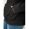 image:imageANRABESS Womens Waffle Oversized Hoodie with Pockets  Cozy Lightweight Hooded Sweatshirts Raglan Sleeve with Pocket Loose School Office Casual Wear Fall Winter Pullover TopsBlack