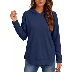 image:imageANRABESS Womens Fashion Hoodie with Pockets  Comfy Fleece SweatshirtHighLow Hem Pullover Casual Loose FitWork amp Travel amp Everyday Wear OutfitsFall Winter ClothesNavy Blue