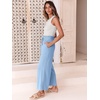 image:imageANRABESS Women Linen Pants Casual Loose High Waist Boho Wide Leg Cropped Palazzo Beach Pants Summer Outfits 2026 TrendySky