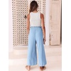 image:imageANRABESS Women Linen Pants Casual Loose High Waist Boho Wide Leg Cropped Palazzo Beach Pants Summer Outfits 2026 TrendySky