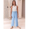 image:imageANRABESS Women Linen Pants Casual Loose High Waist Boho Wide Leg Cropped Palazzo Beach Pants Summer Outfits 2026 TrendySky