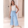 image:imageANRABESS Women Linen Pants Casual Loose High Waist Boho Wide Leg Cropped Palazzo Beach Pants Summer Outfits 2026 TrendySky
