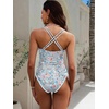 image:imageANRABESS Women One Piece Swimsuits Tummy Control Slimming Bathing Suit Push Up V Neck Swimwear 2026 Beach Vacation ClothesLight Blue Pink Floral