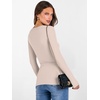 image:imageANRABESS Womens Boat Neck Long Sleeve Shirts Rib Knit Slim Fitting Tops Basic Tees 2026 Casual Comfy Fall Outfits ClothesBeige