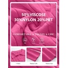 image:imageANRABESS Womens Cable Knit Sweaters Long Sleeve V Neck Sweater Tops Casual Pullover Polo Shirts Fall Fashion OutfitsHot Pink
