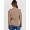 image:imageANRABESS Womens Cable Knit Sweaters Long Sleeve V Neck Sweater Tops Casual Pullover Polo Shirts Fall Fashion OutfitsKhaki