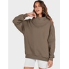 image:imageANRABESS Womens Oversized Sweatshirts Turtleneck Pullover Long Sleeve Hoodies Tops 2026 Fall Fashion Preppy OutfitsBrown