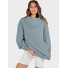 image:imageANRABESS Womens Oversized Sweatshirts Turtleneck Pullover Long Sleeve Hoodies Tops 2026 Fall Fashion Preppy OutfitsDeep Blue
