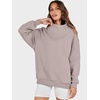 image:imageANRABESS Womens Oversized Sweatshirts Turtleneck Pullover Long Sleeve Hoodies Tops 2026 Fall Fashion Preppy OutfitsKhaki