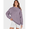 image:imageANRABESS Womens Oversized Sweatshirts Turtleneck Pullover Long Sleeve Hoodies Tops 2026 Fall Fashion Preppy OutfitsNutmeg