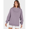 image:imageANRABESS Womens Oversized Sweatshirts Turtleneck Pullover Long Sleeve Hoodies Tops 2026 Fall Fashion Preppy OutfitsNutmeg
