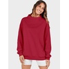 image:imageANRABESS Womens Oversized Sweatshirts Turtleneck Pullover Long Sleeve Hoodies Tops 2026 Fall Fashion Preppy OutfitsRed