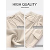 image:imageANRABESS Womens Summer Shorts 2026 Dressy Casual Hiking Cargo Shorts Trendy Outdoor Outfits 6 PocketsApricot