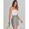 image:imageANRABESS Womens Summer Shorts 2026 Dressy Casual Hiking Cargo Shorts Trendy Outdoor Outfits 6 PocketsGray