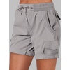 image:imageANRABESS Womens Summer Shorts 2026 Dressy Casual Hiking Cargo Shorts Trendy Outdoor Outfits 6 PocketsGray