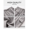 image:imageANRABESS Womens Summer Shorts 2026 Dressy Casual Hiking Cargo Shorts Trendy Outdoor Outfits 6 PocketsGray