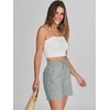 image:imageANRABESS Womens Summer Shorts 2026 Dressy Casual Hiking Cargo Shorts Trendy Outdoor Outfits 6 PocketsGrey Blue