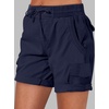 image:imageANRABESS Womens Summer Shorts 2026 Dressy Casual Hiking Cargo Shorts Trendy Outdoor Outfits 6 PocketsNavy Blue