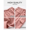 image:imageANRABESS Womens Summer Shorts 2026 Dressy Casual Hiking Cargo Shorts Trendy Outdoor Outfits 6 PocketsPink