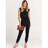 image:imageANRABESS Womens Summer Sleeveless Jumpsuits Casual Dressy Stretchy Crewneck Rompers One Piece Outfits Fall Fashion 2026Black