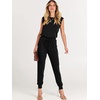 image:imageANRABESS Womens Summer Sleeveless Jumpsuits Casual Dressy Stretchy Crewneck Rompers One Piece Outfits Fall Fashion 2026Black