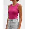 image:imageANRABESS Womens Summer Tank Tops Sweater Vest Wool Blend Lightweight Sleeveless Crew Neck Casual Travel Going Out ShirtsHot Pink