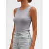image:imageANRABESS Womens Summer Tank Tops Sweater Vest Wool Blend Lightweight Sleeveless Crew Neck Casual Travel Going Out ShirtsLight Grey