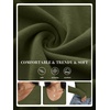 image:imageANRABESS Womens Wool Blend Long Sleeve V Neck Shirts  Comfy Soft Top Slim Fit Knit Daily Travel Going Out Clothes Basic Casual Fall Spring Transition OutfitsArmy Green