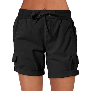 image:imageANRABESS Womens Summer Shorts 2026 Dressy Casual Hiking Cargo Shorts Trendy Outdoor Outfits 6 PocketsBlack