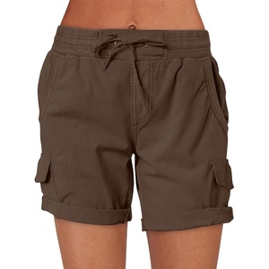 image:imageANRABESS Womens Summer Shorts 2026 Dressy Casual Hiking Cargo Shorts Trendy Outdoor Outfits 6 PocketsBrown