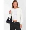 image:imageANRABAESS Womens Cropped Cardigan Sweater Business Casual Outfits  2026 Fall Fashion Clothing Summer Lightweight Soft Knit Long Sleeve Crew Neck Button DownDressy Work Office Outings TravelWhite
