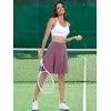 image:imageANRABESS Knee Length Skorts Skirts for Women 2026 Summer High Waisted Golf Tennis Skirt Casual Travel Builtin Shorts ClothesMauve