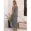 image:imageANRABESS Summer Dresses for Women 2026 Sleeveless Square Neck Maxi Beach Sundress Loose Fit Casual Vacation Tank DressMulticolor Floral