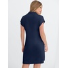image:imageANRABESS Womens Summer Casual Half Zip Cap Sleeve Trendy WrinkleFree Tshirt Dress 2026 Spring Beach Vacation Short DressesNavy Blue