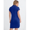 image:imageANRABESS Womens Summer Casual Half Zip Cap Sleeve Trendy WrinkleFree Tshirt Dress 2026 Spring Beach Vacation Short DressesRoyal Blue