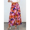 image:imageANRABESS Women Boho Floral Maxi Skirts High Waisted Tiered Skirt Flowy Beach Skirts with Pockets for Vacation amp Summer WearPrint Floral Butterfly