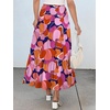 image:imageANRABESS Women Boho Floral Maxi Skirts High Waisted Tiered Skirt Flowy Beach Skirts with Pockets for Vacation amp Summer WearPrint Floral Butterfly