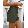 image:imageANRABESS Dressy Shorts for Women with Flat Pockets  WrinkleFree Stretchy Comfort Shorts Business Casual Office Work 2026 Summer Cute ClothesArmy Green