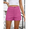 image:imageANRABESS Dressy Shorts for Women with Flat Pockets  WrinkleFree Stretchy Comfort Shorts Business Casual Office Work 2026 Summer Cute ClothesHot Pink